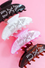 It Girl Rhinestone Sorority Hair Claw Clip