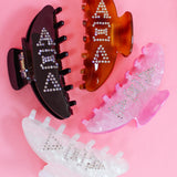 Alpha Xi Delta It Girl Rhinestone Hair Claw Clip