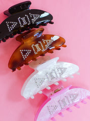 It Girl Rhinestone Sorority Hair Claw Clip