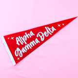 Sorority Stardust Pennant Flag