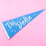Sorority Stardust Pennant Flag