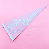 Sorority Stardust Pennant Flag