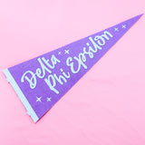 Sorority Stardust Pennant Flag