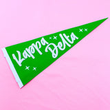 Sorority Stardust Pennant Flag