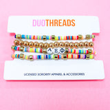 Alpha Epsilon Phi Miley Bracelet Stack