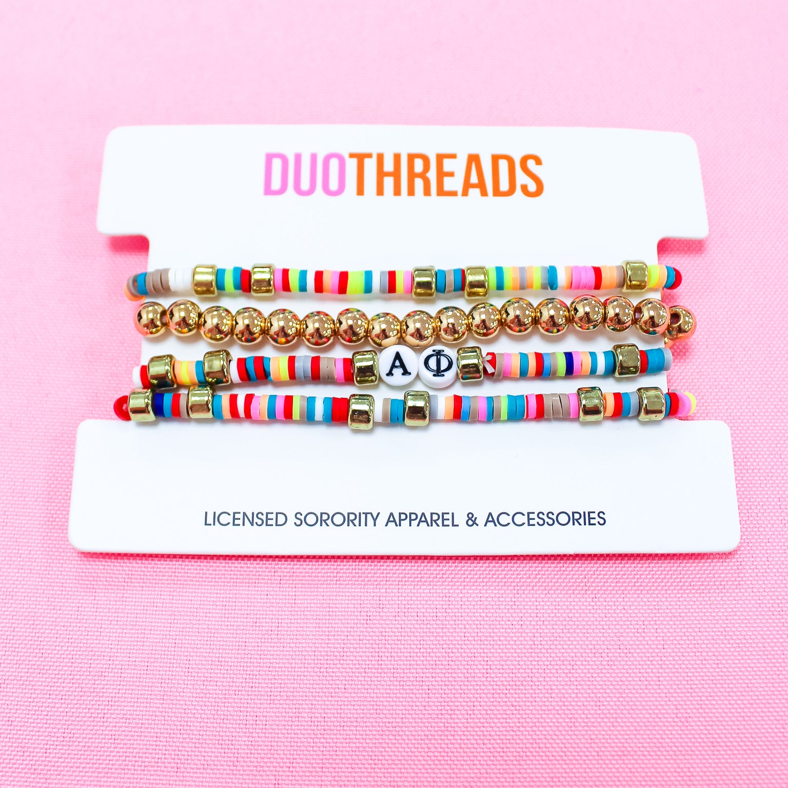 Alpha Phi Miley Bracelet Stack
