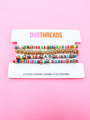 Alpha Phi Miley Bracelet Stack