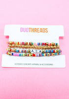 Load image into Gallery viewer, Miley Sorority Bracelet Stack
