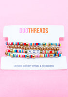 Load image into Gallery viewer, Miley Sorority Bracelet Stack
