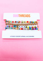 Load image into Gallery viewer, Miley Sorority Bracelet Stack
