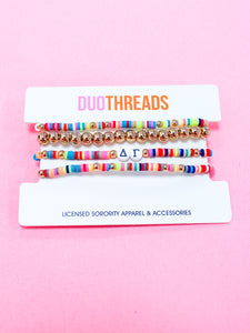 Miley Sorority Bracelet Stack