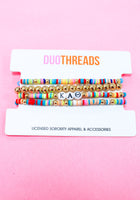 Load image into Gallery viewer, Miley Sorority Bracelet Stack
