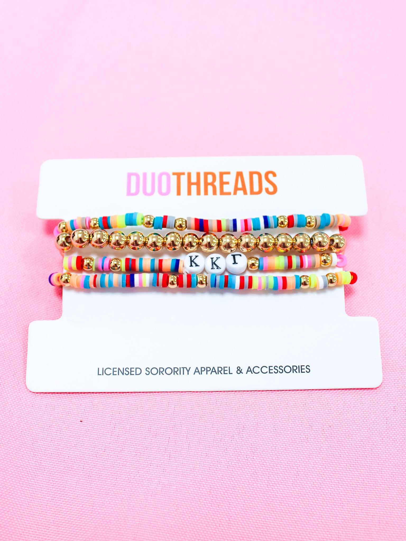 Kappa Kappa Gamma Miley Bracelet Stack
