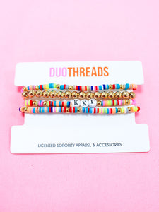 Kappa Kappa Gamma Miley Bracelet Stack