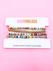 Phi Sigma Sigma Miley Bracelet Stack