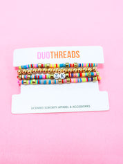 Sigma Kappa Miley Bracelet Stack