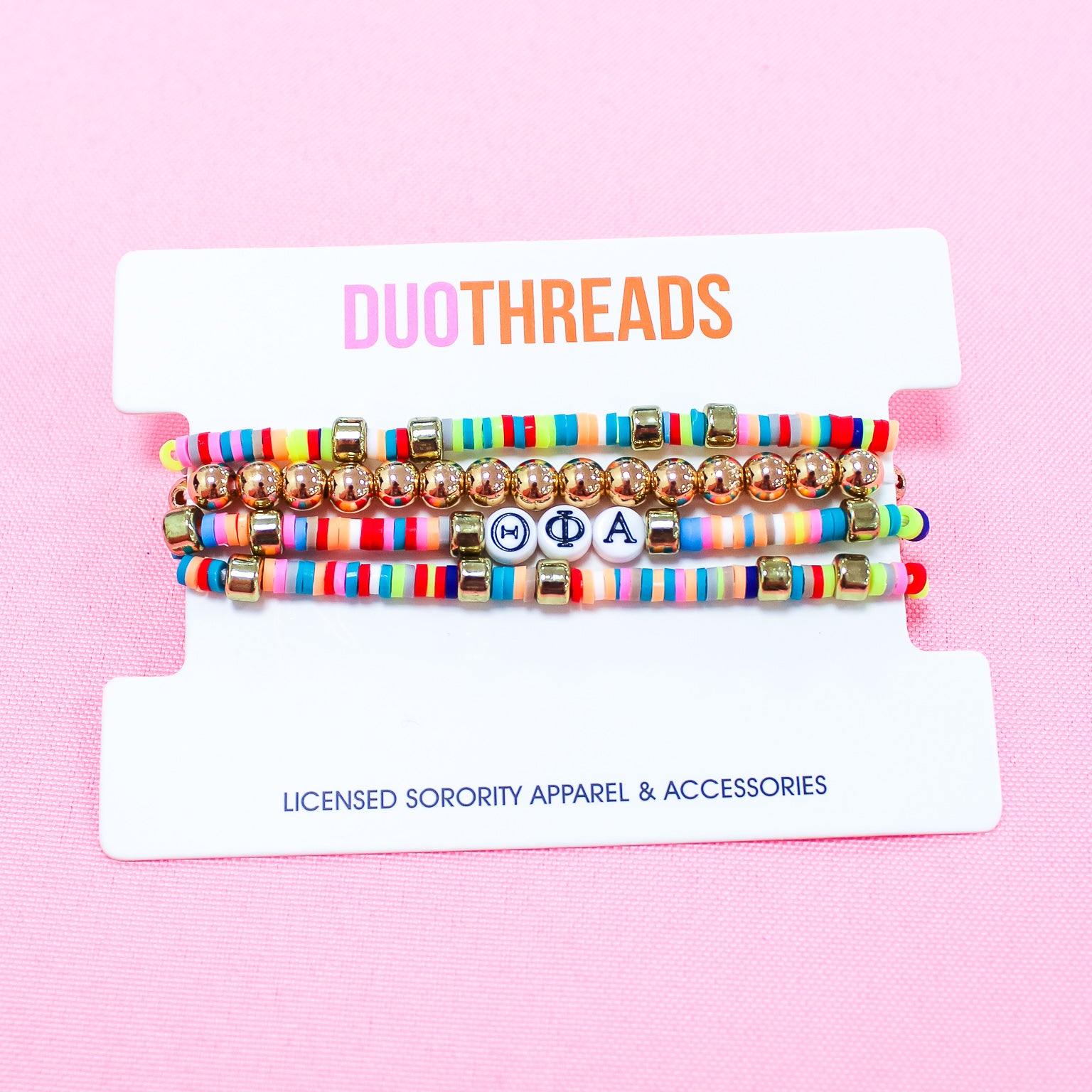 Theta Phi Alpha Miley Bracelet Stack