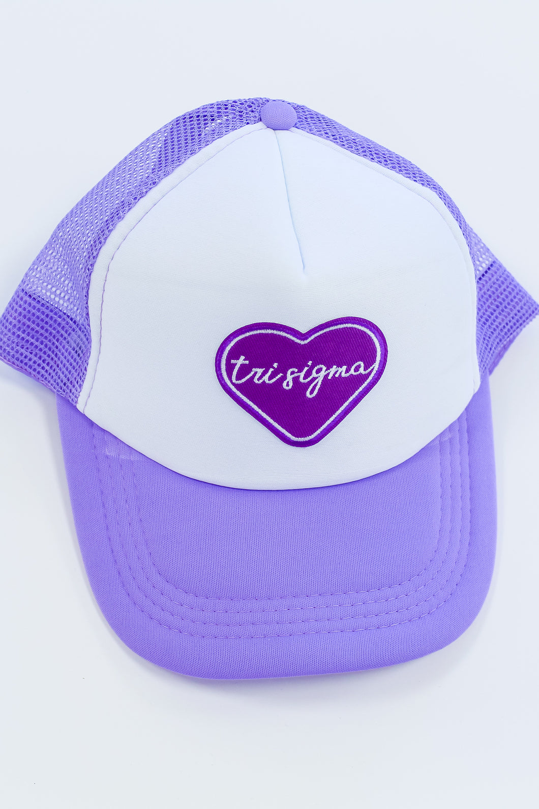 Sigma Sigma Sigma Whole Lotta Love Heart Trucker Hat