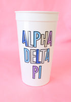 Load image into Gallery viewer, Alpha Delta Pi Bring on the Fun Stadium Cup
