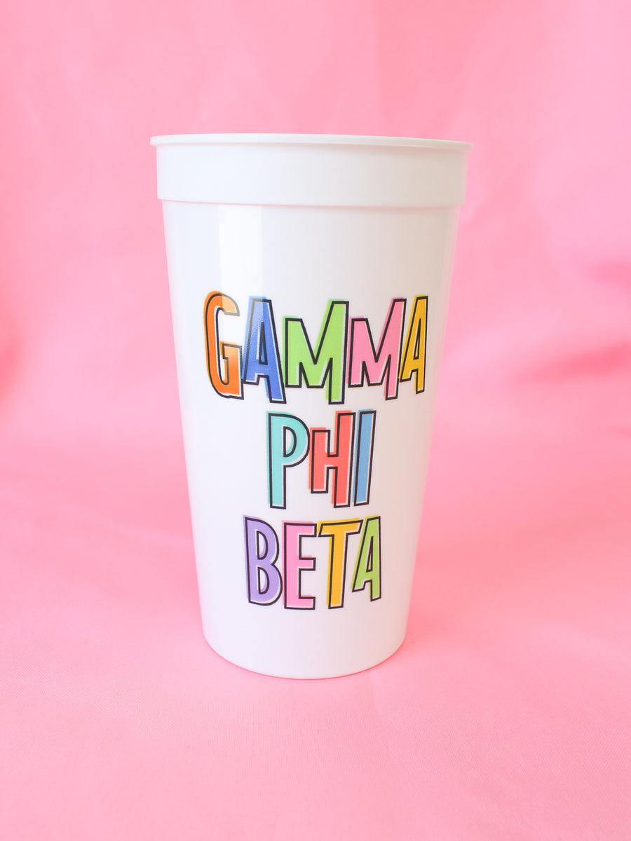 Gamma Phi Beta Bring on the Fun Stadium Cup