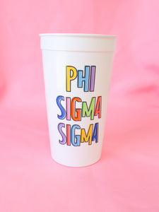 Phi Sigma Sigma Bring on the Fun Stadium Cup