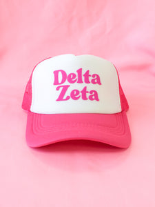 Delta Zeta Traveler Trucker Hat
