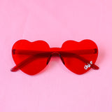 Chi Omega Only Eyes For You Heart Sunnies