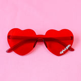 Alpha Gamma Delta Only Eyes For You Heart Sunnies