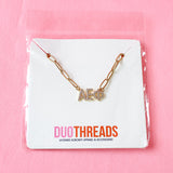 Rhinestone Sorority Necklace