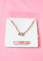 Load image into Gallery viewer, Rhinestone Sorority Necklace
