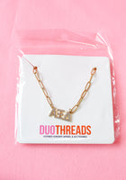 Load image into Gallery viewer, Rhinestone Sorority Necklace
