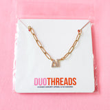 Delta Gamma Rhinestone Necklace