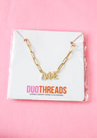 Load image into Gallery viewer, Rhinestone Sorority Necklace
