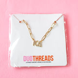 Kappa Delta Rhinestone Necklace