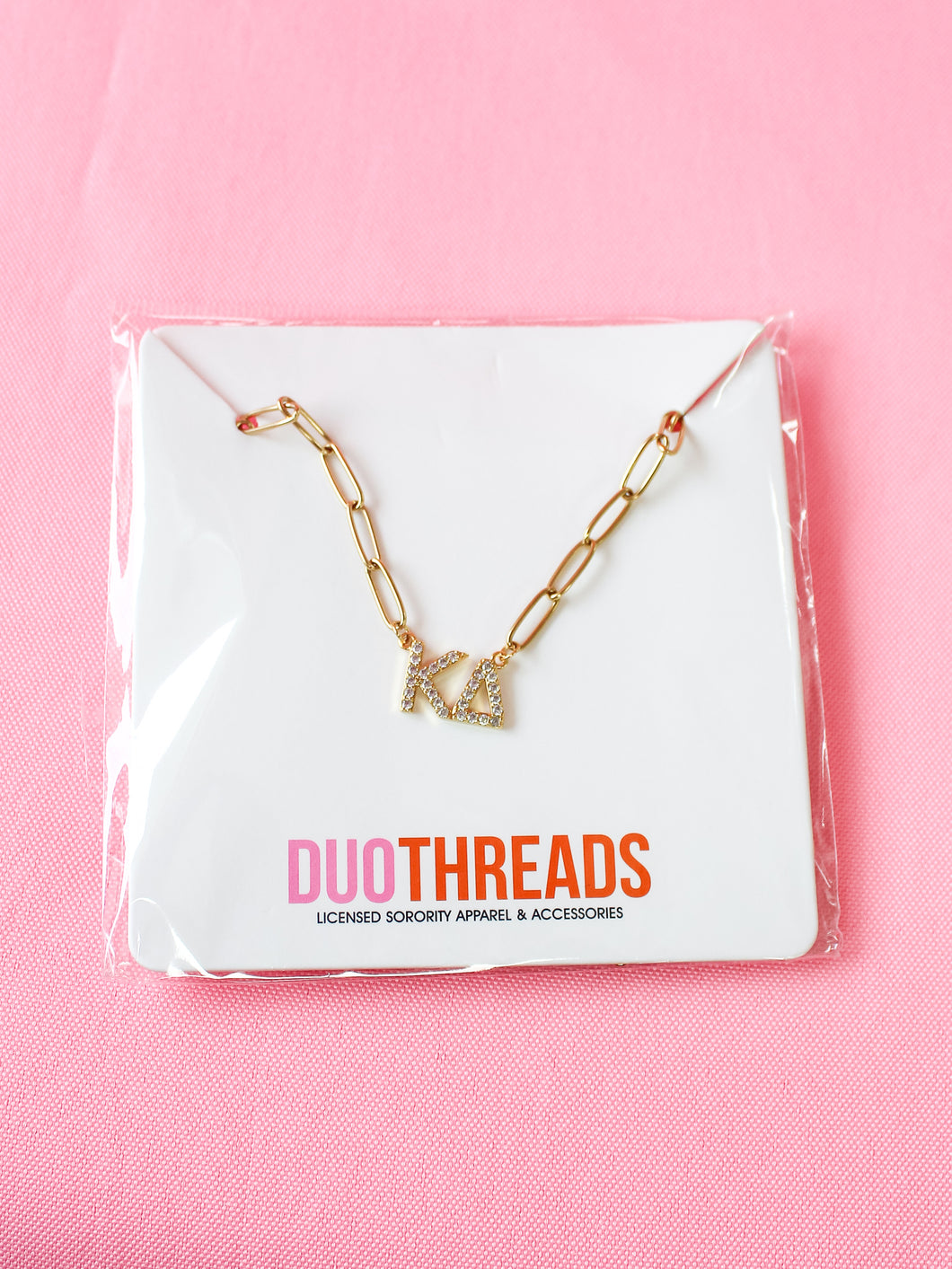 Kappa Delta Rhinestone Necklace