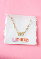 Load image into Gallery viewer, Rhinestone Sorority Necklace
