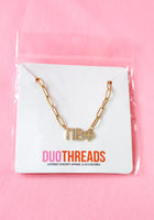 Load image into Gallery viewer, Rhinestone Sorority Necklace
