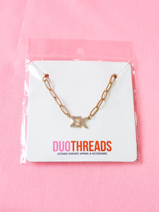 Sigma Kappa Rhinestone Necklace