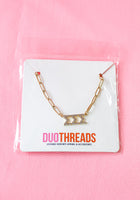 Load image into Gallery viewer, Rhinestone Sorority Necklace
