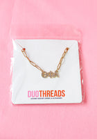 Load image into Gallery viewer, Rhinestone Sorority Necklace
