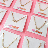 Rhinestone Sorority Necklace