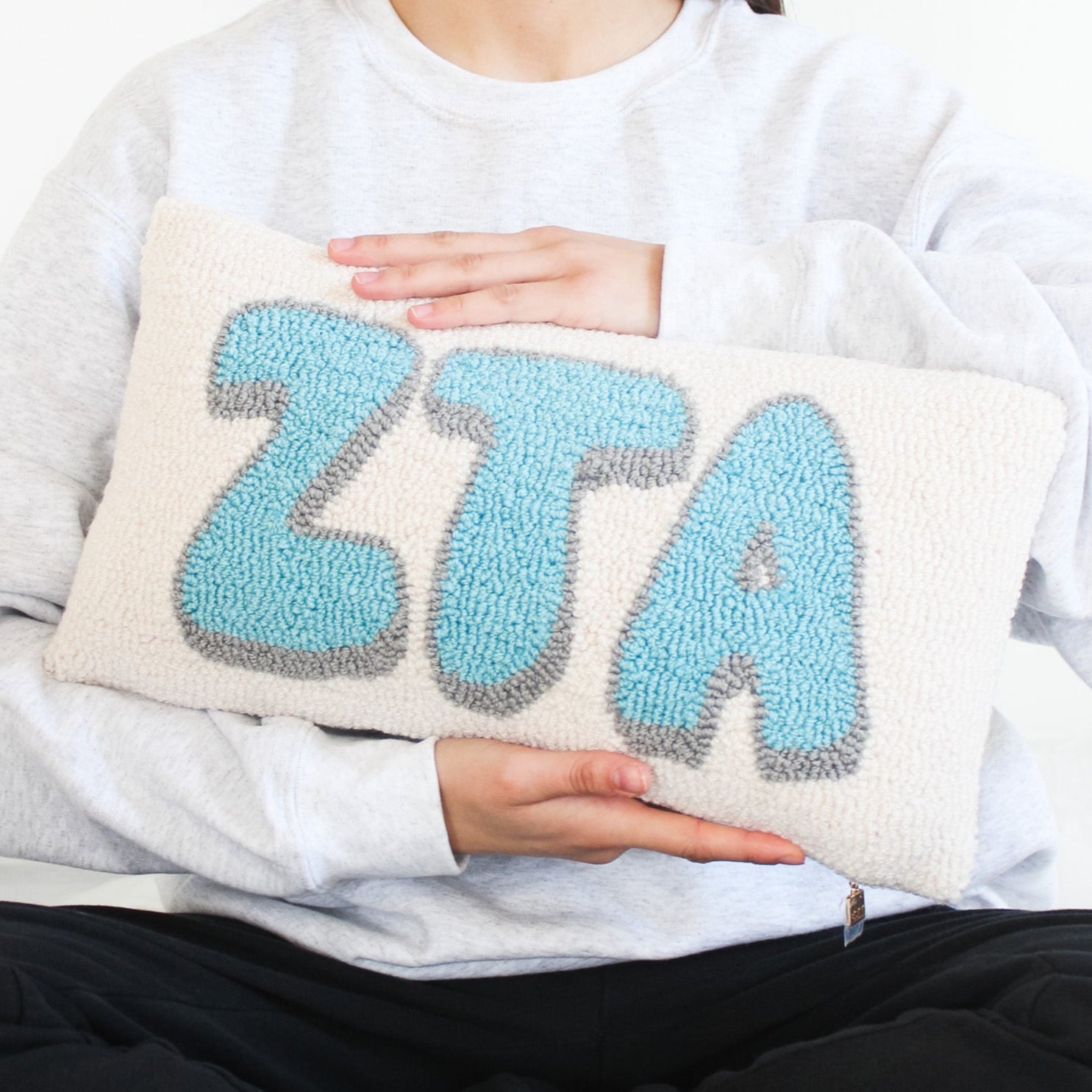 Zeta Tau Alpha Hook Pillow
