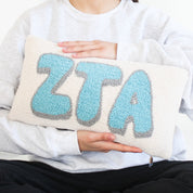 Zeta Tau Alpha Hook Pillow
