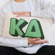 Kappa Delta Hook Pillow
