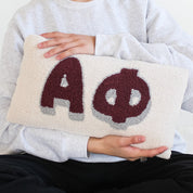 Alpha Phi Hook Pillow