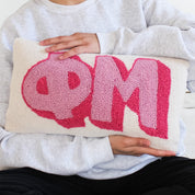 Phi Mu Hook Pillow