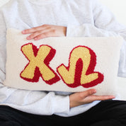 Chi Omega Hook Pillow