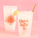 Alpha Delta Pi Stay Golden 24oz Stadium Cup