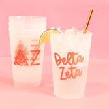 Delta Zeta Stay Golden 24oz Stadium Cup