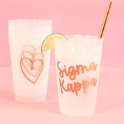 Sigma Kappa Stay Golden 24oz Stadium Cup